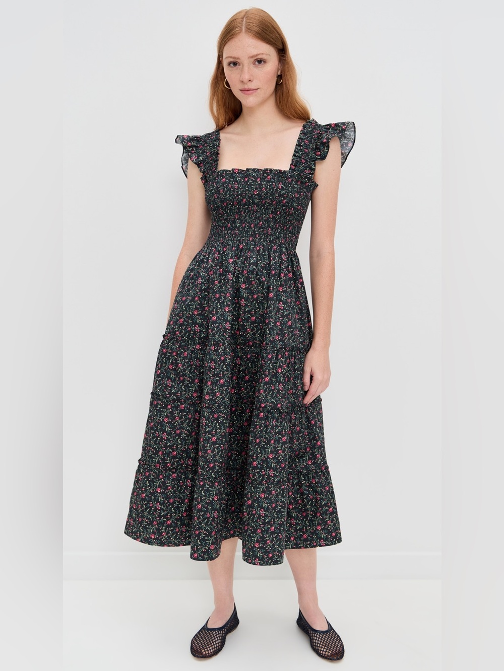 NWT Hill House Home Ellie Nap Midi Dress - size xsmall